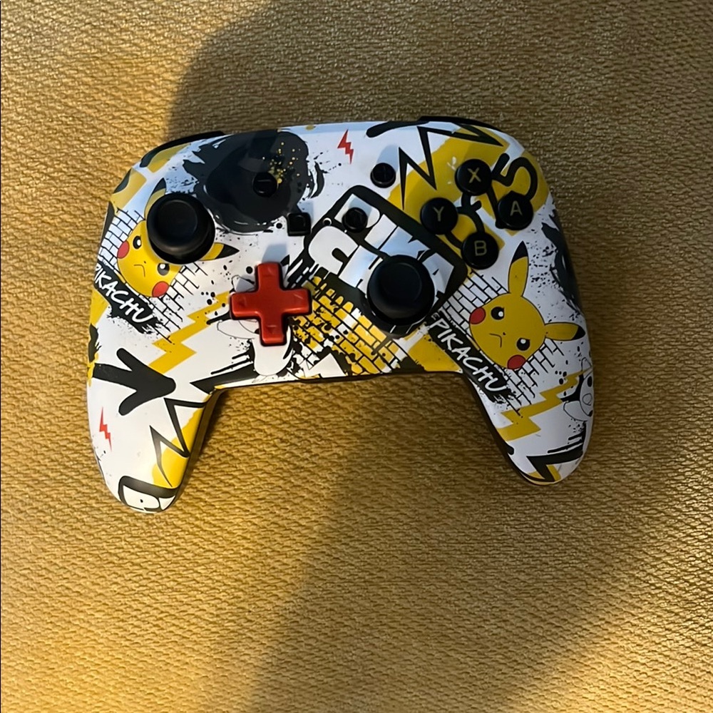Nintendo Switch Black and Yellow Pro Controller